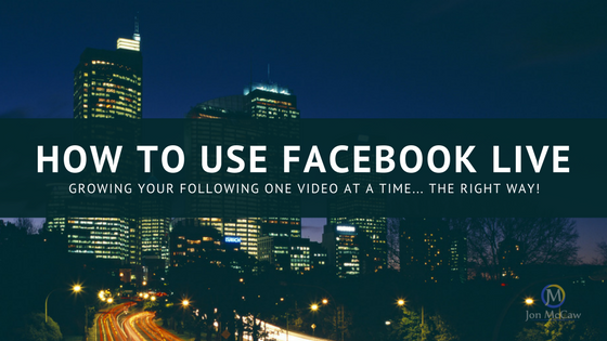 How To Use Facebook LIVE